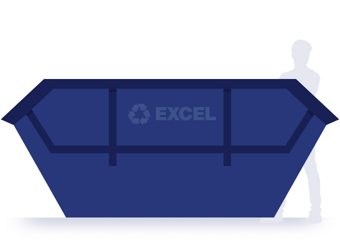 14 Cubic Yard Skip - Skip Hire - Excel Waste Management