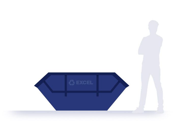 4 Cubic Yard Skip - Skip Hire - Excel Waste Management